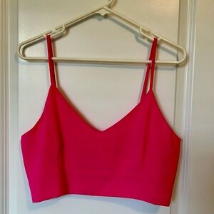 NWT GeeGee Hot Pink Crop Top